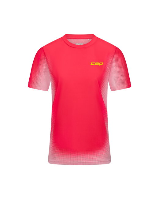 Tricou alergare CEP Core Run W - roz | respirabil