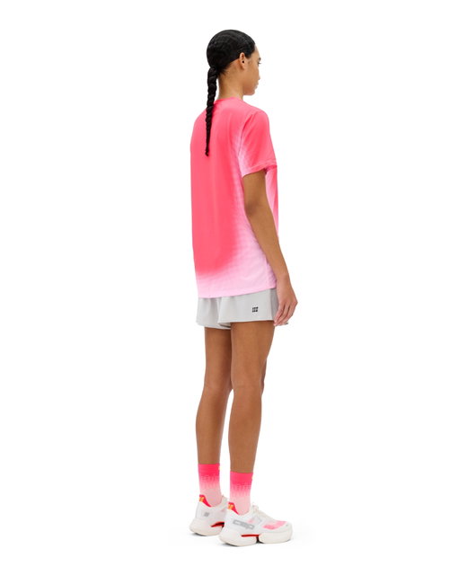 Tricou alergare CEP Core Run W - roz | respirabil
