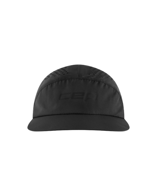 Șapcă alergare CEP Pro Run Ultralight - negru | ultraușoară ventilație
