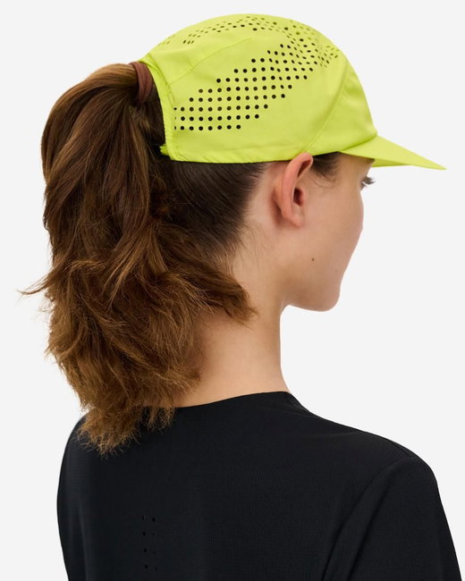 Șapcă alergare CEP Pro Run Ultralight - verde lime | ultraușoară ventilație