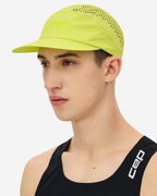 Șapcă alergare CEP Pro Run Ultralight - verde lime | ultraușoară ventilație