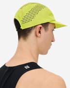 Șapcă alergare CEP Pro Run Ultralight - verde lime | ultraușoară ventilație