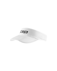 Cozoroc alergare CEP Core Run pliabil - alb | moisture-wicking