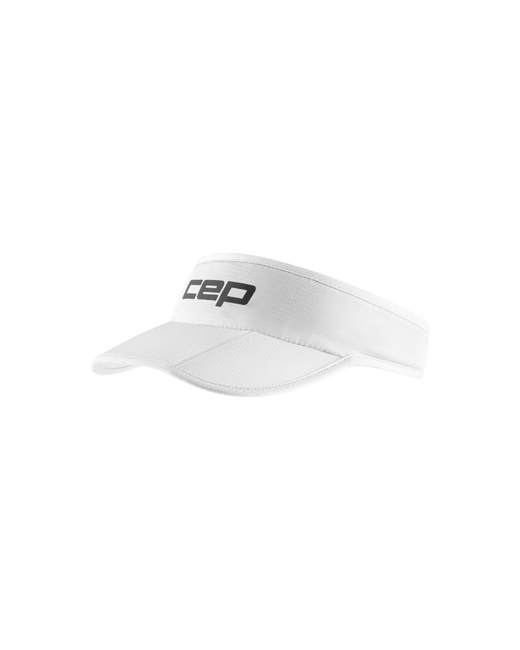 Cozoroc alergare CEP Core Run pliabil - alb | moisture-wicking