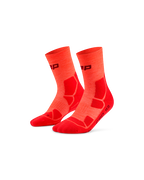 Șosete compresie hiking CEP Hiking Mid Cushion W - neon coral | roșu