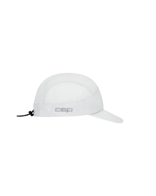 Șapcă alergare CEP Core Run Soft Cap - gri deschis | protecție soare