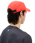 Șapcă pliabilă alergare CEP Run | protecție UV și ventilație - neon coral