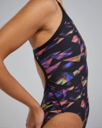 Costum înot întreg femei TYR Diamondfit Triadic - multicolor | rezistent clor
