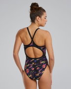 Costum înot întreg femei TYR Diamondfit Triadic - multicolor | rezistent clor