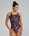 Costum înot întreg femei TYR Diamondfit Triadic - multicolor | rezistent clor