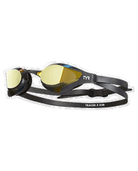 Ochelari înot TYR Tracer-X RZR Racing - auriu/negru | anti-aburire
