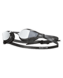 Ochelari înot TYR Tracer-X RZR Racing - argintiu/negru | anti-aburire