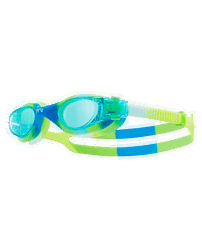Ochelari înot TYR Vesi Youth Tie Dye - albastru/verde | DURAFIT, protecție UV