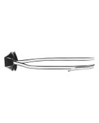Ochelari înot TYR Black Ops 140 EV Racing - fumuriu/negru/alb | oglindă