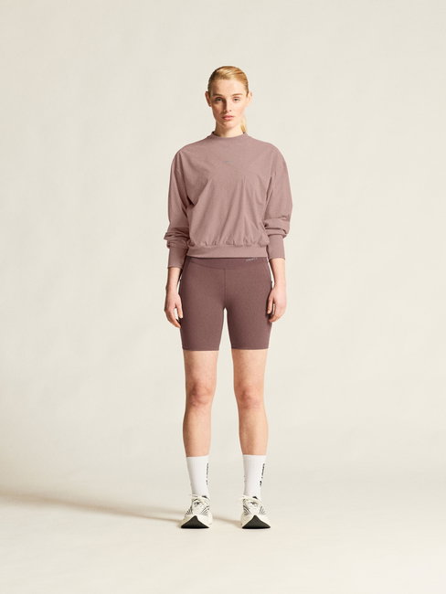 Pantaloni scurți alergare Craft Essence Short Tights 3 damă - mov