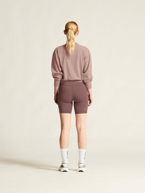 Pantaloni scurți alergare Craft Essence Short Tights 3 damă - mov