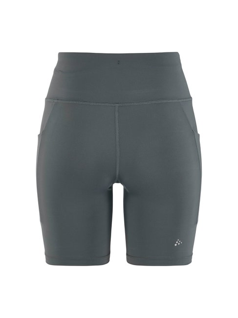 Pantaloni scurți alergare Craft Essence Short Tights 3 damă - gri
