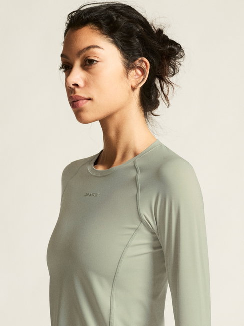 Bluză alergare Craft Hypervent Tight Longsleeve damă - gri