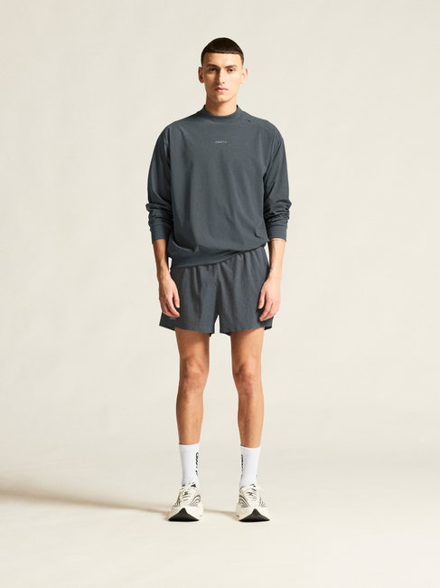 Șort alergare Craft Hypervent Structure Shorts bărbați - gri