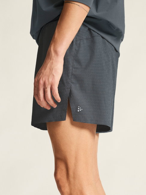 Șort alergare Craft Hypervent Structure Shorts bărbați - gri