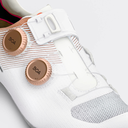 Pantofi ciclism șosea DMT KR0 EVO Superlight - alb-bronz