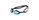 Ochelari inot Arena Cobra Edge Swipe Mirror - albastru-negru