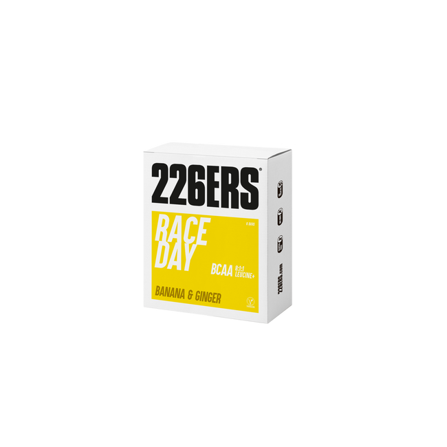 Baton energizant 226ers Race Day Bar BCAA 40g - banană și ghimbir