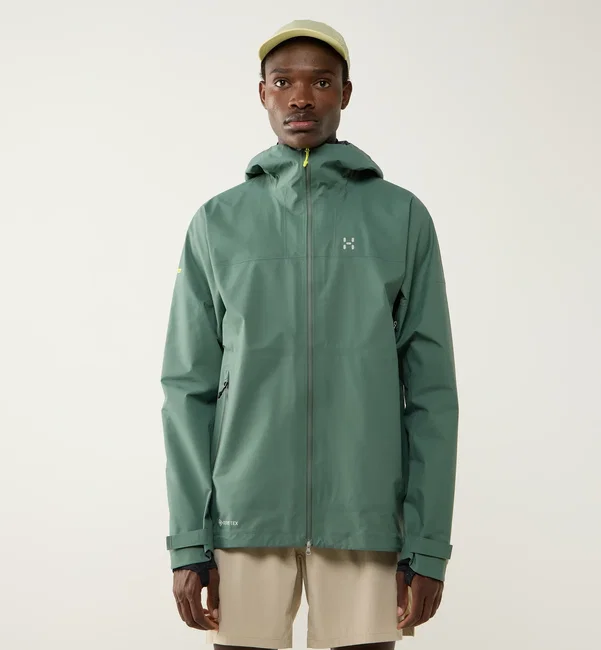 Jachetă impermeabilă Haglöfs L.I.M Airak GTX Jacket bărbați - verde