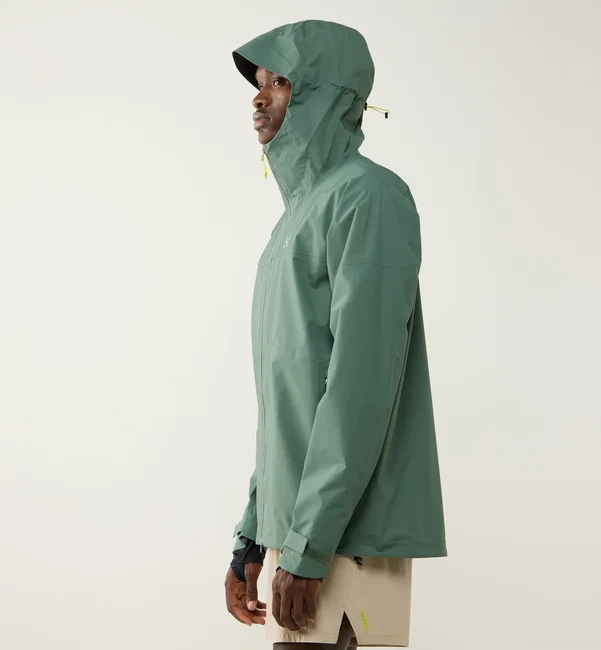 Jachetă impermeabilă Haglöfs L.I.M Airak GTX Jacket bărbați - verde