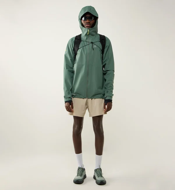 Jachetă impermeabilă Haglöfs L.I.M Airak GTX Jacket bărbați - verde