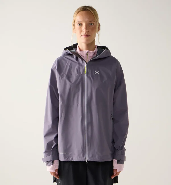 Jachetă impermeabilă Haglöfs L.I.M Airak GTX Jacket damă - mov
