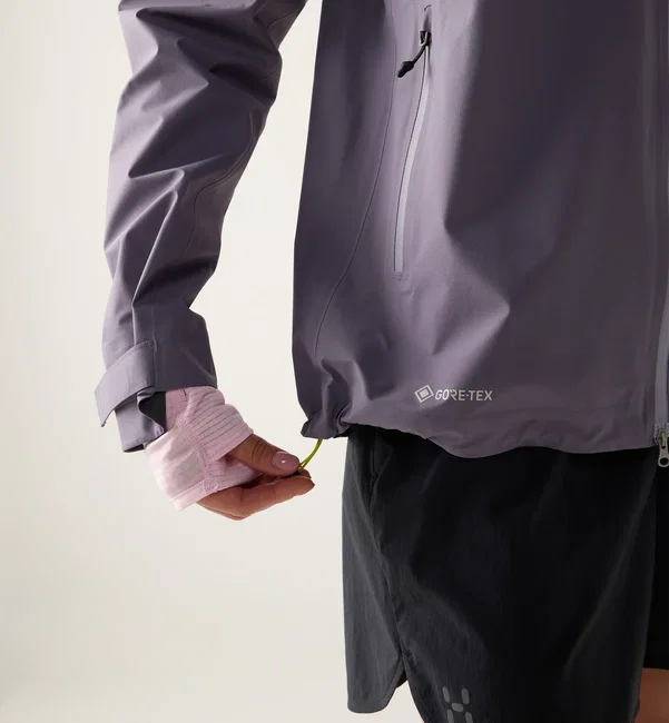 Jachetă impermeabilă Haglöfs L.I.M Airak GTX Jacket damă - mov