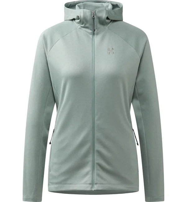 Hanorac Haglöfs Korp Mid Hood damă - verde