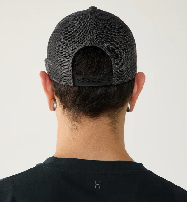 Șapcă trucker Haglöfs Trucker Cap unisex - verde închis