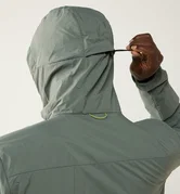 Jachetă izolată Haglöfs L.I.M Mimic Barrier Hood bărbați - verde