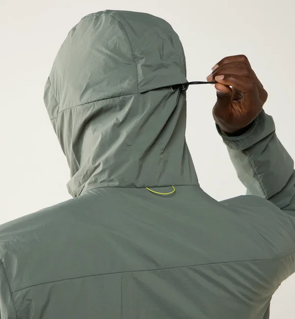 Jachetă izolată Haglöfs L.I.M Mimic Barrier Hood bărbați - verde