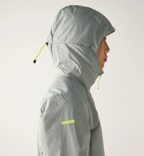 Jachetă izolată Haglöfs L.I.M Mimic Barrier Hood damă - verde