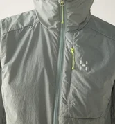 Jachetă izolată Haglöfs L.I.M Mimic Barrier Hood damă - verde