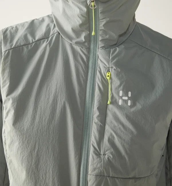 Jachetă izolată Haglöfs L.I.M Mimic Barrier Hood damă - verde