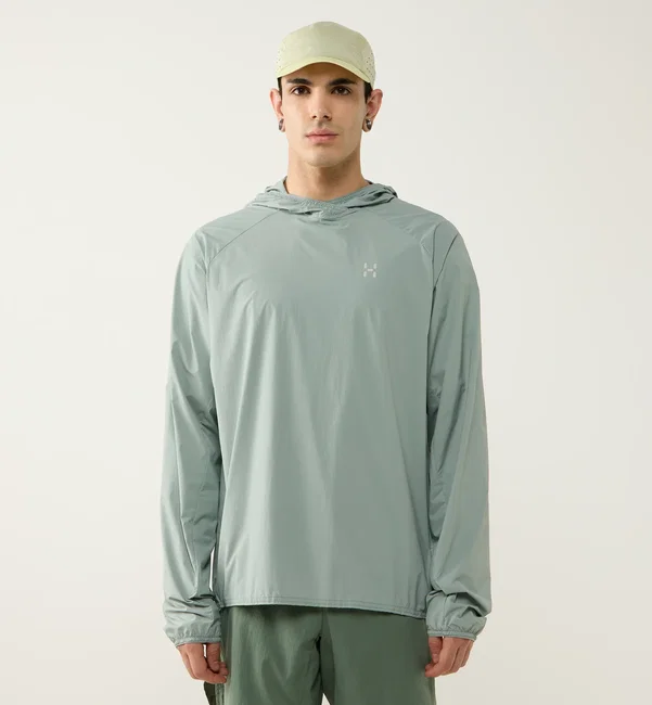 Hanorac Haglöfs L.I.M Sunpack Hoodie bărbați - verde