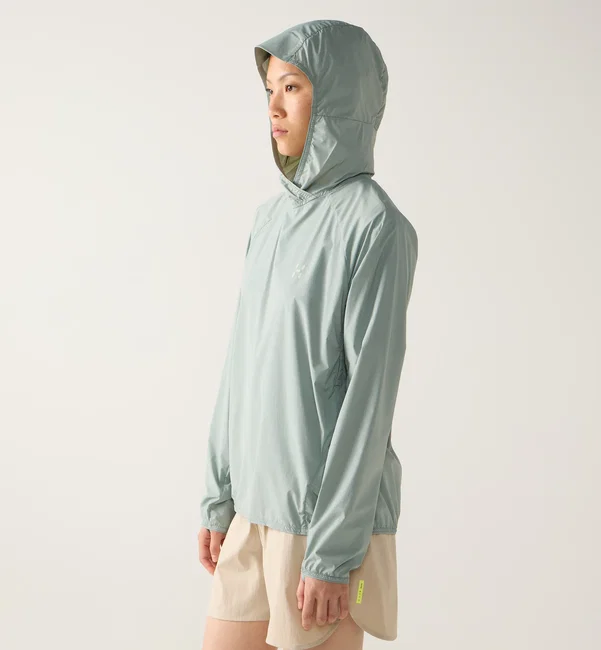 Hanorac Haglöfs L.I.M Sunpack Hoodie damă - verde