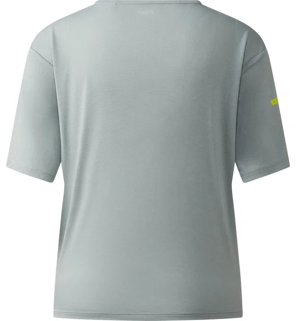 Tricou crop Haglöfs L.I.M Delta Crop Tee damă - verde