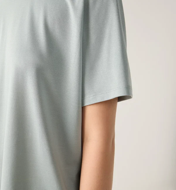 Tricou crop Haglöfs L.I.M Delta Crop Tee damă - verde