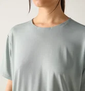 Tricou crop Haglöfs L.I.M Delta Crop Tee damă - verde
