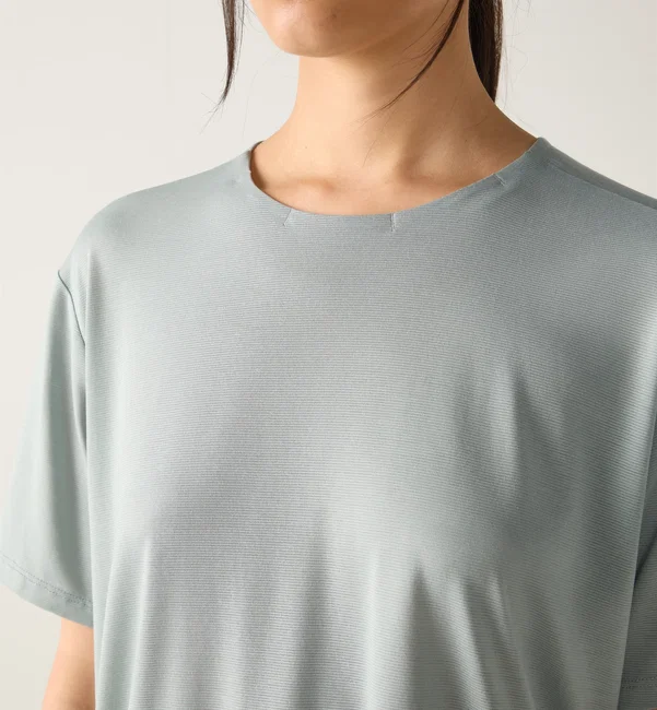 Tricou crop Haglöfs L.I.M Delta Crop Tee damă - verde