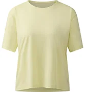 Tricou crop Haglöfs L.I.M Delta Crop Tee damă - galben