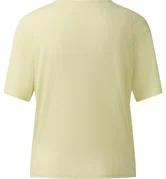 Tricou crop Haglöfs L.I.M Delta Crop Tee damă - galben
