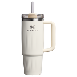 Pahar termoizolant Stanley Quencher H2.0 Fluted cu pai 0.88L - cream