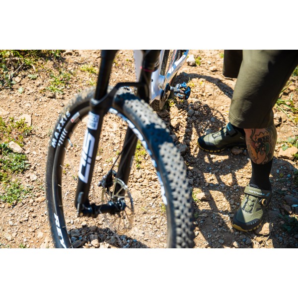 Pantofi ciclism MTB Northwave Spider Plus 3 - verde (forest)