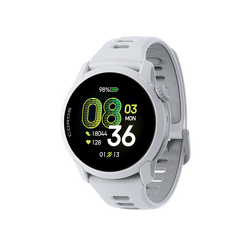 Ceas GPS alergare Coros Pace 4 - alb, curea silicon